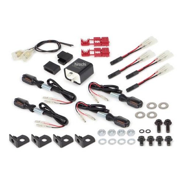 ストリームラインミニLEDウインカーキット モンキー スモーク