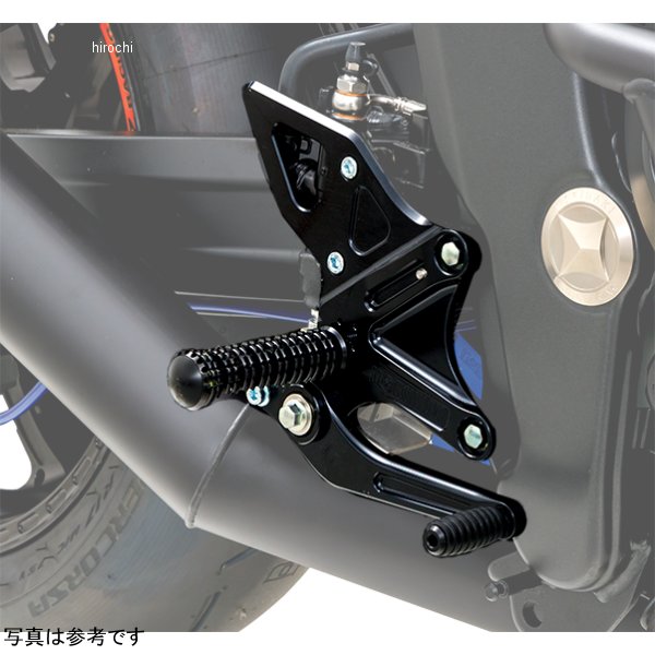 バックステップキット 26年- CB1000F アルマイト-ブラック