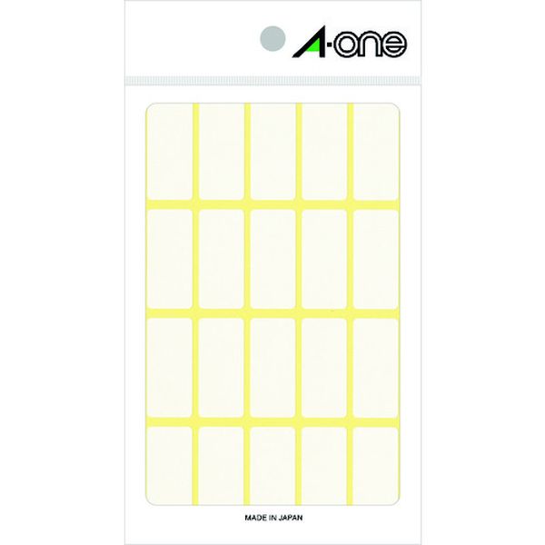 エーワン(TM)フリーラベル白無地15×33 20面×15シート300片入