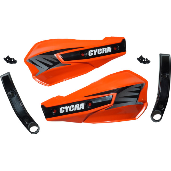 VORTEX REPLACEMENT SHIELD/ABRASION GUARD SET - ORANGE