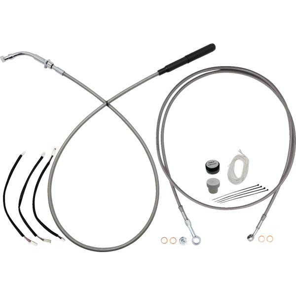 EZ INSTL KT UPPER CLTCH CBL, BRK LN, FOR 12" HBAR, STNLS