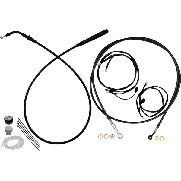 EZ INSTL KT UPPER CLTCH CBL, BRK LN, FOR 13-14" HBAR, BLACK