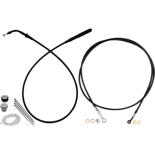 EZ INSTL KT UPPER CLTCH CBL, BRK LN, FOR 14" HBAR, BLACK