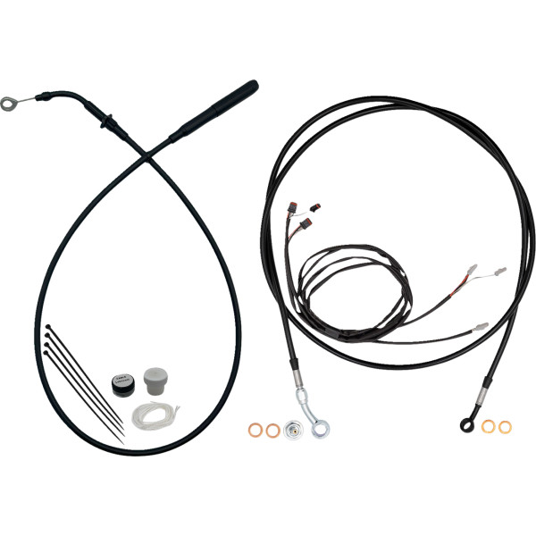 EZ INSTL KT UPPER CLTCH CBL, BRK LN, FOR 16" HBAR, BLACK