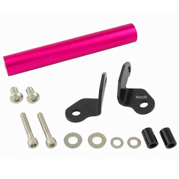 ポッシュ POSH 車種専用 スマートフォンホルダーマウントステー 18年以前 YZF-R25/R3 ピンク