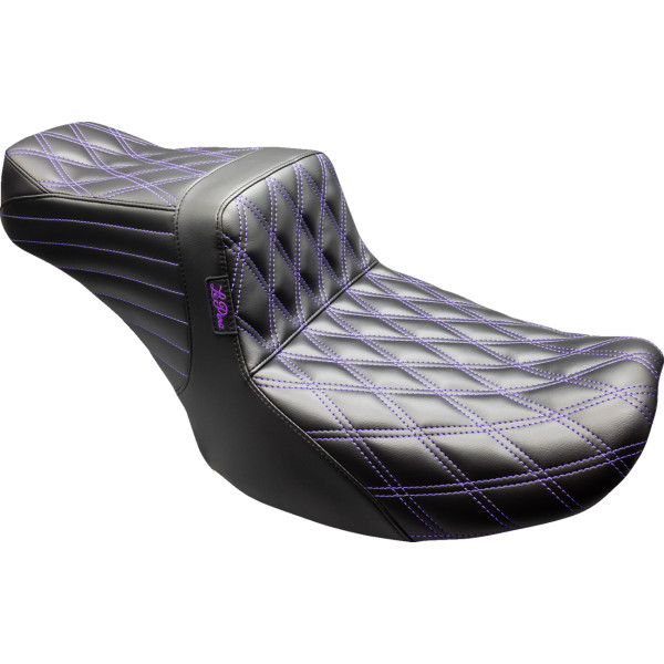 SEAT TAILWHIP DOUBLE DIAM BLK/PURPLE 2024-TOURING