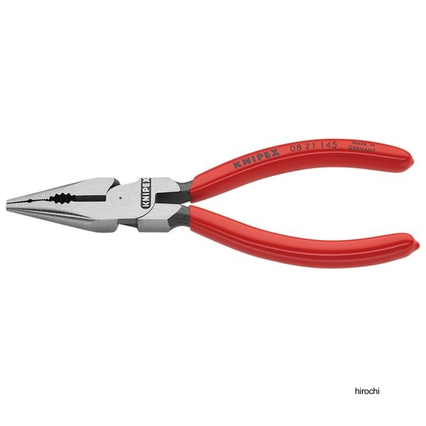 KNIPEX ニードルノーズペンチ 145mm プラスティックコーティングハンドル
