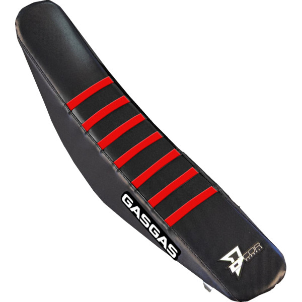 シートカバー GAS GAS ブラック WITH レッド RIBS