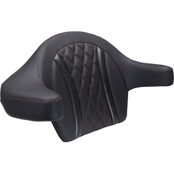 PAD BACKREST TPAK DLX DIAM DARK CHERRY THREAD