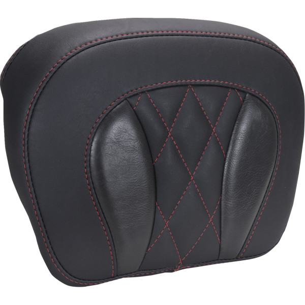 PAD BACKREST CHOPPED TPAK DARK CHERRY THREAD