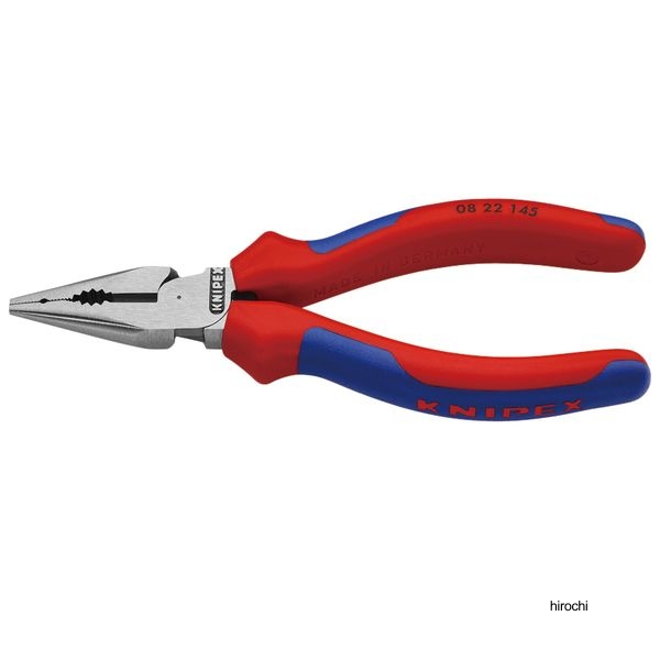 KNIPEX ニードルノーズペンチ 145mm コンフォートハンドル 亜鉛合金メッキ