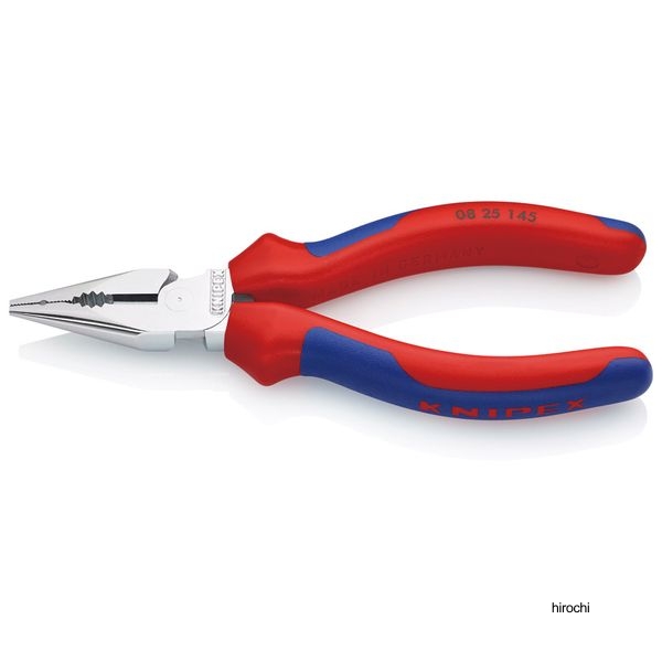 KNIPEX ニードルノーズペンチ 145mm コンフォートハンドル クロムメッキ