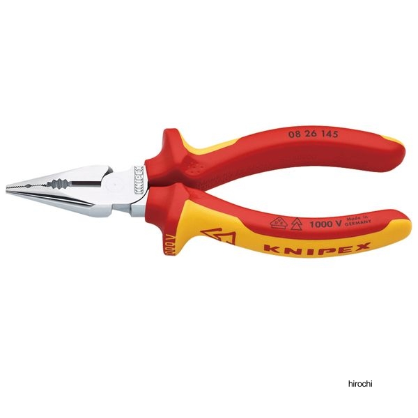 KNIPEX 1000V 絶縁ニードルノーズペンチ 145mm