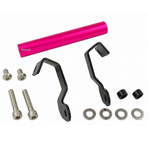 ポッシュ POSH 車種専用 スマートフォンホルダーマウントステー 18年-23年 GSX125R ピンク