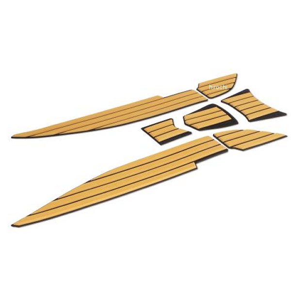 ステップ&センターパッドセット PCX ライトブラウン/黒