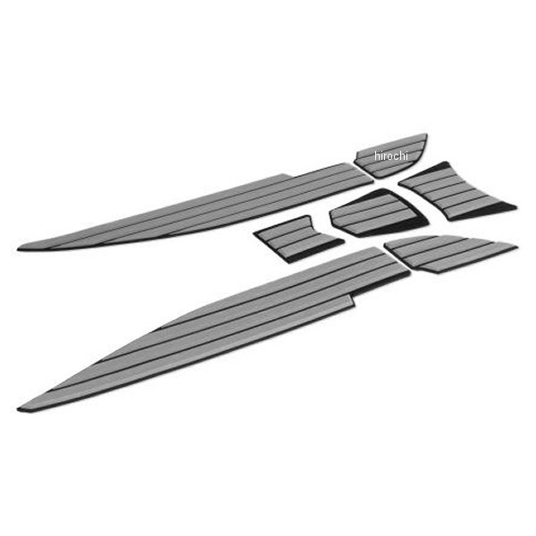 ステップ&センターパッドセット PCX ダークグレイ/黒