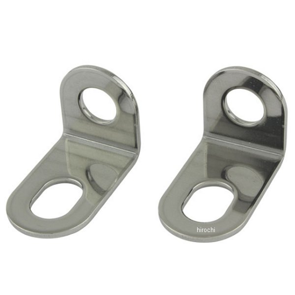 ポッシュ POSH ユニバーサルウインカーステープレート アングルタイプ 2個入り