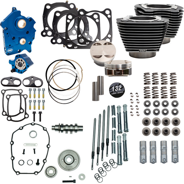 POWERPAK OILCOOL 4.320"BORE 4 1/2"STROKE 550G CAM BGW/HI M8