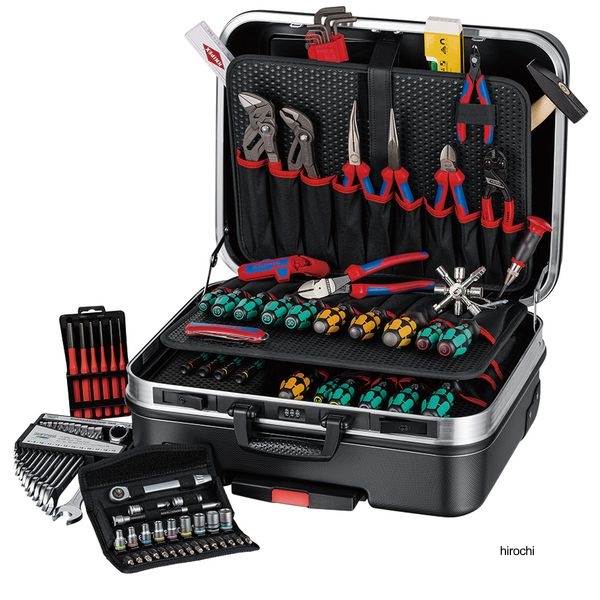 KNIPEX 90点組 ビッグベーシックムーブメカニック用工具セット ツールケース入