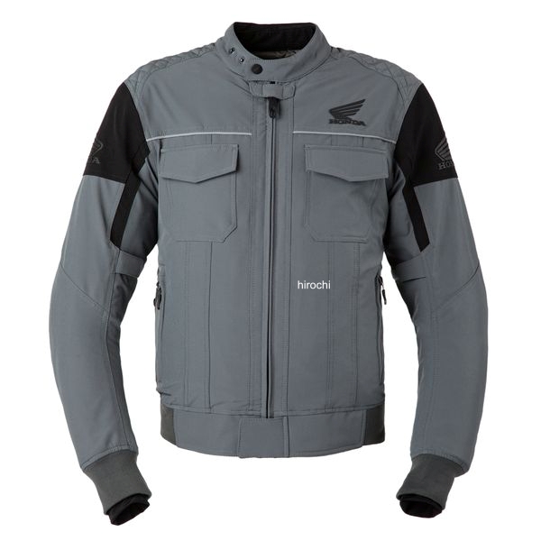 ホンダ純正 2025年秋冬モデル ザイオンライダース ジャケット グレー LLサイズ