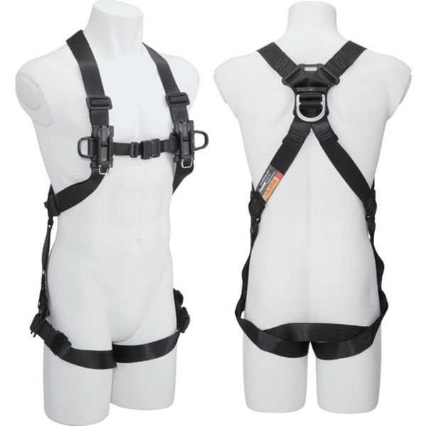 A4SFBFBK 683-1416  セフハーネスB フリーサイズ 黒