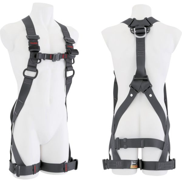 A4ZALBK 685-3186  フルハーネス ハーネスZA Lサイズ クロ 130kg用