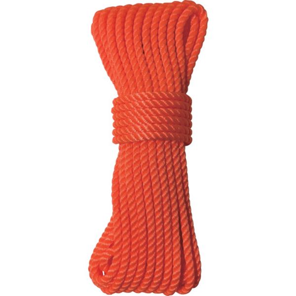 A90 112-9111  ロープ パイレンカラーロープ 5φ×10m オレンジ