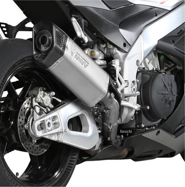 スリップオンマフラー SR-1 触媒あり 21年-25年 RSV4 チタン