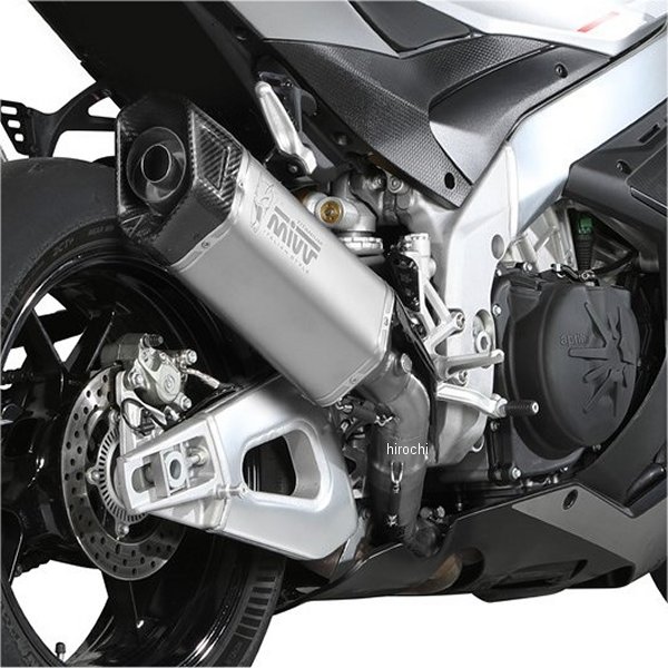 スリップオンマフラー SR-1 触媒なし 21年-25年 TuonoV4 1100 チタン