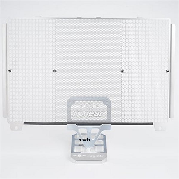 ラジエターコアガード 21年以降 Z900RS スモールロゴ シルバー