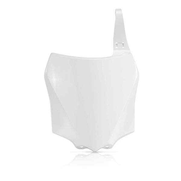 Acerbis 14-24 Kawasaki KX85/ KX100/ KX112 Front Number Plate - White