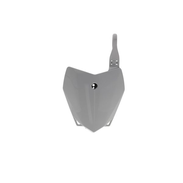 Acerbis 10+ Kawasaki KLX110/110L Front Number Plate - Gray