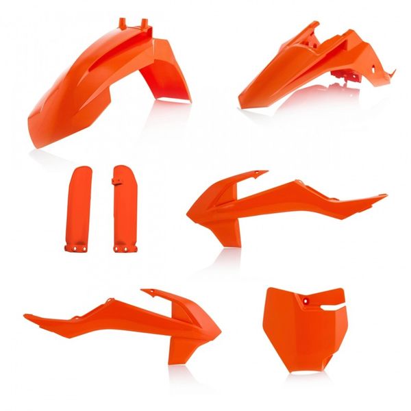 Acerbis 19+ KTM SX65/ 21-23 GasGas MC65( No Air Box/Covers) Full Plastic Kit - 16 Orange