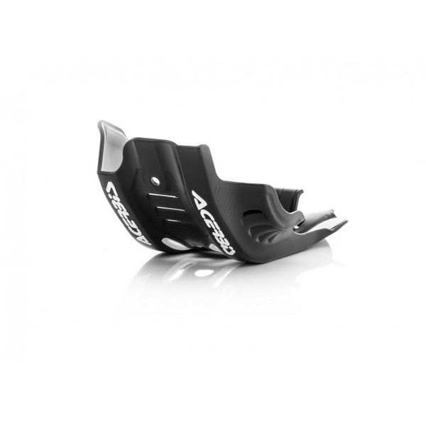Acerbis 20-23 Husqvarna FE501/501s Skid Plate - Black/White