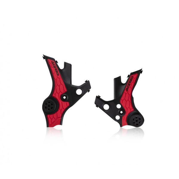 Acerbis 20-21 Honda CRF1100L Africa Twin Frame Guard X Grip - Black/Red