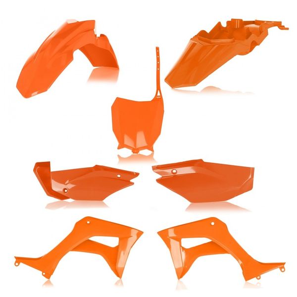 Acerbis 19+ Honda CRF110F Full Plastic Kit - Orange
