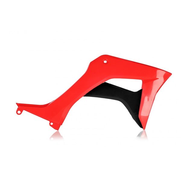 Acerbis 19+ Honda CRF110F Radiator Shroud - Red/Black