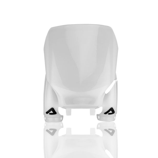 Acerbis 23+ Yamaha YZ250F/ YZ450F/FX Front Number Plate- Raptor 2 - White