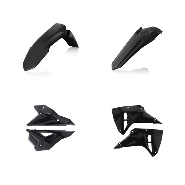 Acerbis 2025 Honda CRF250R/ CRF450R Plastic Kit - Black