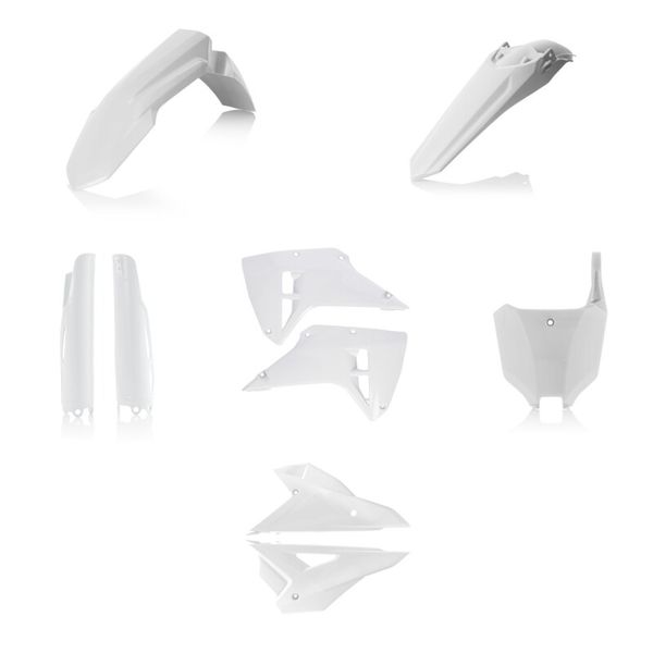 Acerbis 2025 Honda CRF250R/ CRF450R Full Plastic Kit - White