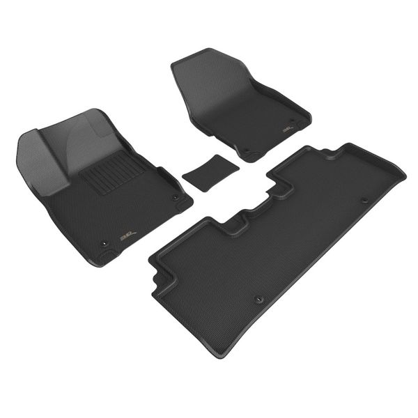 2022 Kia EV6 Kagu 1st & 2nd Row Floormat - Black