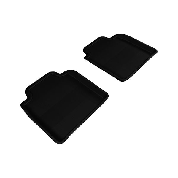 2007-2012 Lexus LS460L/LS600HL Kagu 2nd Row Floormats - Black