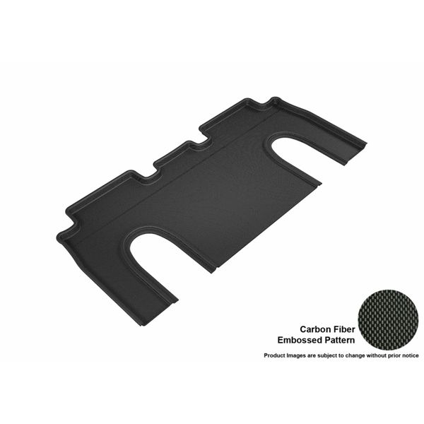 2016-2020 Tesla Model X 6-Seats Kagu 2nd Row Floormats - Black