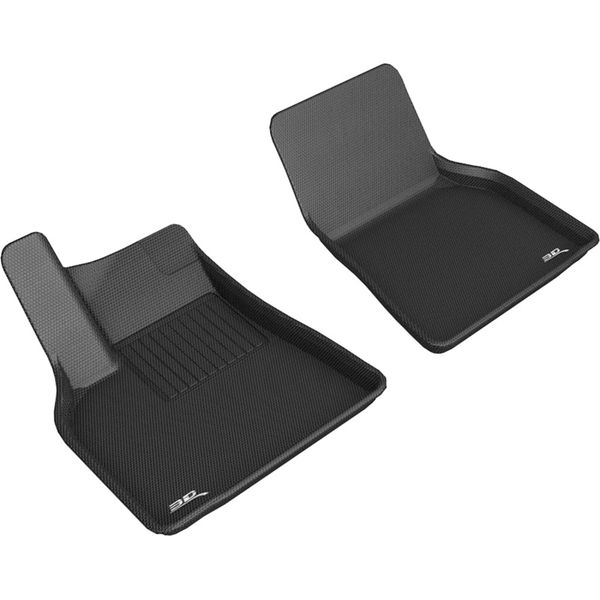 2020-2020 Tesla Model Y Kagu 1st Row Floormat - Black