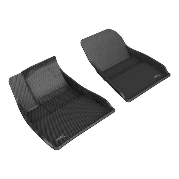 2024+ Tesla Model 3 Kagu 1st Row Floormat - Black
