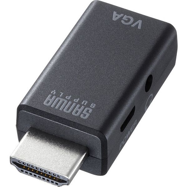 ADHD25VGA  HDMI-VGA変換アダプタ(オーディオ出力付き)