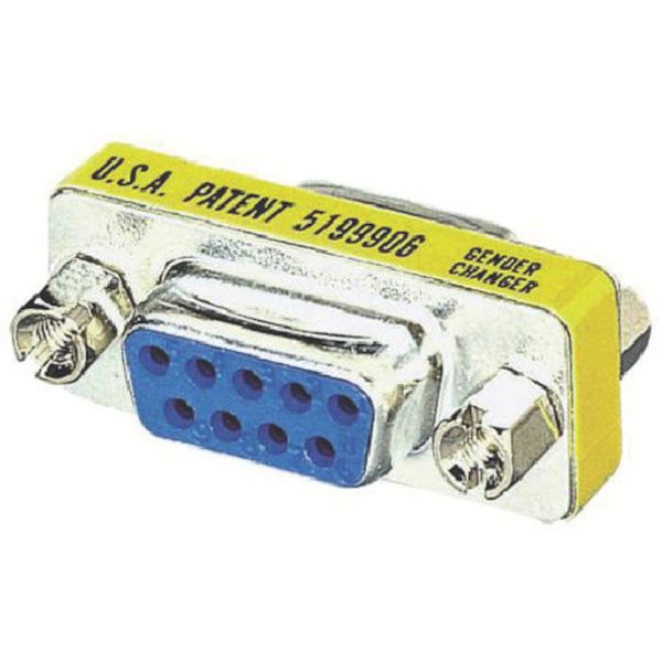 ADD9FF 537-7811  超小型アダプタD-Sub9pinメス-D-Sub9pinメス