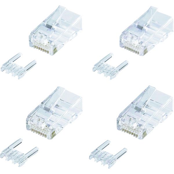 ADT6RJ10N 201-3265  カテゴリ6RJ-45コネクタ(単線用)