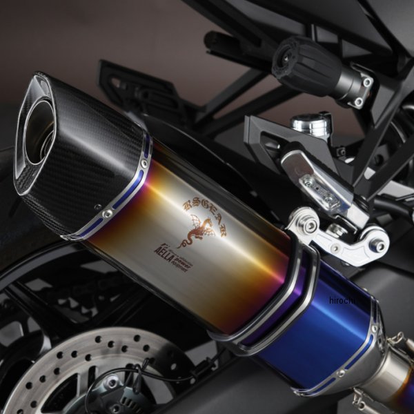 アールズギアコラボ リアルスペックマフラー 車検対応 グラデーション