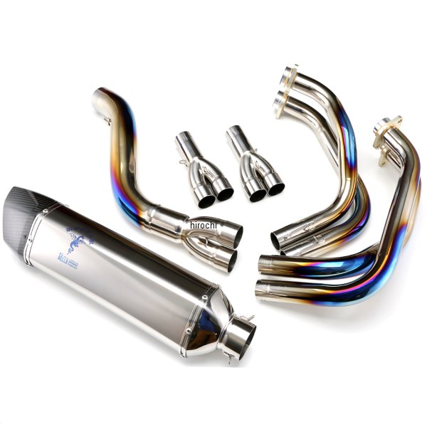 アールズギアコラボ リアルスペックマフラー ニンジャ1000SX 車検対応 ポリッシュ